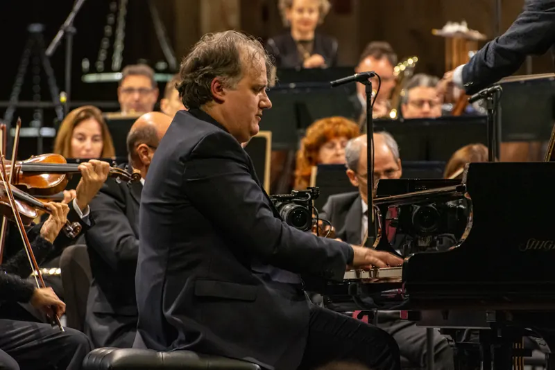 Josu de Solaun con la Orquesta de Córdoba · XX Festival de Piano «Rafael Orozco»